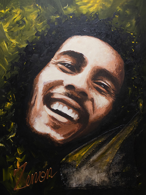 Bob Marley schilderij online kopen zenon