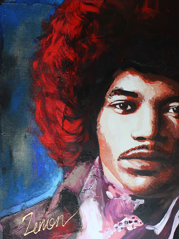Jimi Hendrix schilderij online kopen zenon