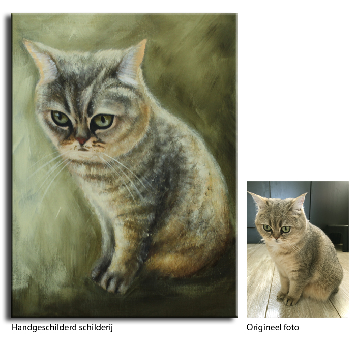 schilderij van je huisdier laten maken schilderen